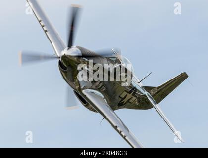 L'incroyable Mustang P-51 au Stuart Air Show Banque D'Images