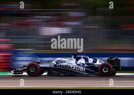 Monza, Italie. 07th juillet 2022. #10 Pierre Gasly Alpha Tauri Honda pendant le GP d'Italie, 8-11 septembre 2022 à Monza Track, Formule 1 Championnat du monde 2022. 09/09/2022 photo Federico Basile/Insidefoto crédit: Insidefoto di andrea staccioli/Alamy Live News Banque D'Images