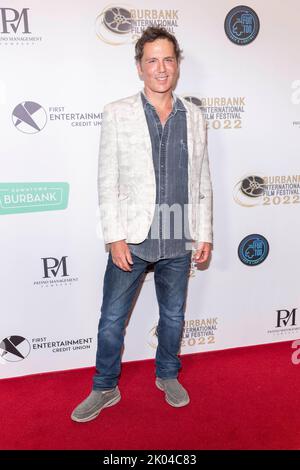 Burbank, Californie, États-Unis. 8th septembre 2022. David Millbern participe au Festival annuel du film de Burbank 14th - soirée d'ouverture au AMC 16 Theatre, Burbank, CA on 8 septembre 2022 Credit: Eugene Powers/Alamy Live News Banque D'Images