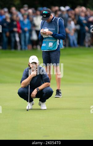 Tommy Fleetwood Le 18 Au Cours Du Quatrième Jour De L'aberdeen Standard 