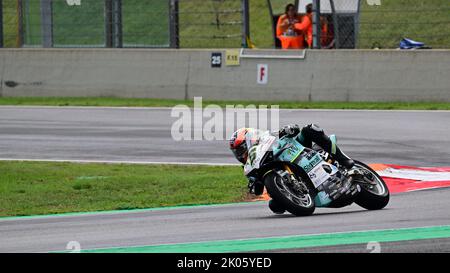 Circuit de Nevers Magny-cours, Magny-cours, France, 09 septembre 2022, N°5 Philipp Ottl GER Ducati Panigale V4R ÉQUIPE GoEleven en 2022 Pirelli French Round 7 - libre pratique et qualifications - World Superbike - SBK Banque D'Images