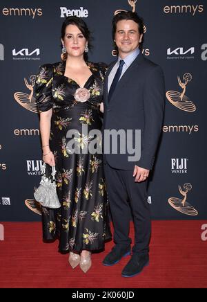 Melanie Lynskey et Jason Ritter arrivent à la fête des artistes nominés de l'Académie de télévision qui s'est tenue à l'Académie de télévision à North Hollywood, CA sur 9 septembre 2022. © OConnor / AFF-USA.com Banque D'Images