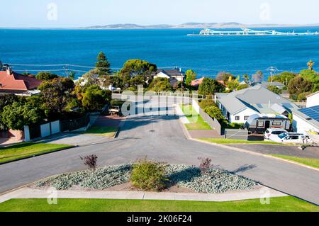 Ville de Port Lincoln - Australie méridionale Banque D'Images