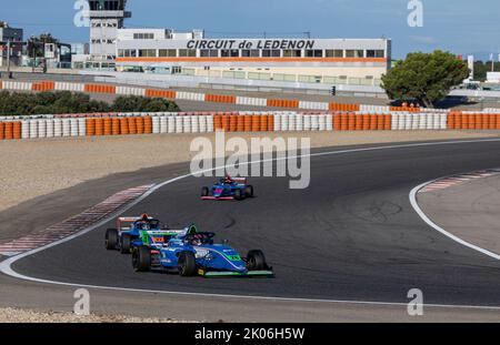 28 REIS Max (ger), Formule 4 - génération Mygale 2, action pendant la ronde 5th du Championnat de France FFSA F4 2022, de 11 septembre à 13 sur le circuit de Lédenon à Lédenon, France - photo Marc de Mattia / DPPI Banque D'Images