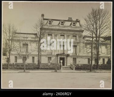 Mary Scott Townsend House, Washington, D.C., c1910. La photographie montre fac&#xb8;Ade of the Townsend House, plus tard la maison de Mathilde et B. Sumner Wells, maintenant le Cosmos Club, 2121 Massachusetts Ave., N.W., Washington, D.C. Banque D'Images