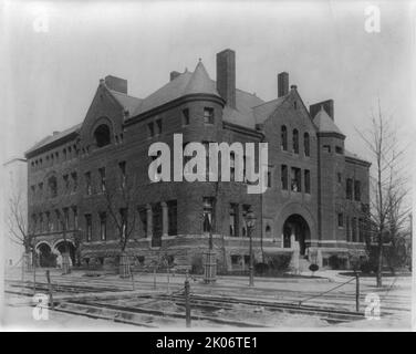 Résidences Hay-Adams, à l'angle nord-ouest de 16th et de H. Streets, Washington, D.C., entre 1890 et 1950. Banque D'Images