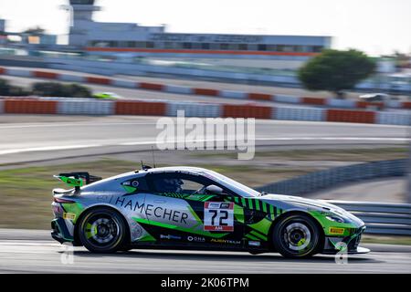 72 GRIZAUD Florent, JIMENEZ Kévin, GPA Racing, Aston Martin Vantage AMR GT4, action pendant la ronde 5th du Championnat de France FFSA GT 2022, de 11 septembre à 13 sur le circuit de Lédenon à Lédenon, France - photo Marc de Mattia / DPPI Banque D'Images