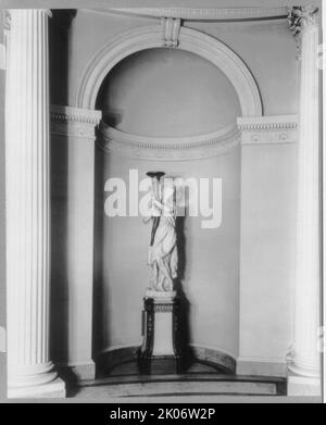 « Whitemarsh Hall », Edward Townsend Stotesbury House, Wyndmoor, Pennsylvanie, 1922 ou 1923. Architecture de la maison: Horace Trumbauer, achevée en 1922. Paysage de la terrasse: Jacques-Auguste-Henri GRE&#XB4;ber. Banque D'Images