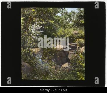 Maison non identifiée, probablement grosse Pointe Farms, Michigan, 1917. Banque D'Images
