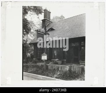 East Hampton Free Library, 159 main Street, East Hampton, New York, c1915. Banque D'Images