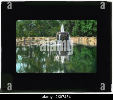 Villa Torlonia, Frascati, Latium, Italie, 1925. Paysage: Girolamo Fontana, Carlo Maderno, et Flaminio Ponzio, 17th siècle. Banque D'Images