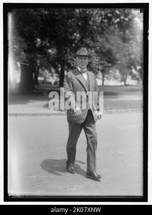 Le sénateur Thomas Taggart, entre 1910 et 1917. Homme politique, hôtelier et financier irlandais-américain: Maire d'Indianapolis. Banque D'Images