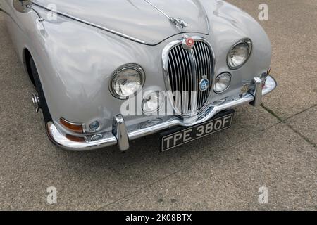 Jaguar S-Type. Le 100 à Blackpool 2022. Banque D'Images