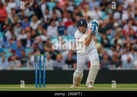 Londres, Royaume-Uni. 10th septembre 2022. Angleterre Harry Brook pendant le troisième LV= Insurance Test Day 3 de 5 Angleterre contre Afrique du Sud au Kia Oval, Londres, Royaume-Uni, 10th septembre 2022 (photo de Ben Whitley/News Images) à Londres, Royaume-Uni le 9/10/2022. (Photo de Ben Whitley/News Images/Sipa USA) crédit: SIPA USA/Alay Live News Banque D'Images