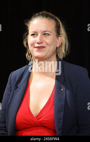 Mathilde Panot pendant la tête de l'humanité 2022 à Plessis-Pate, Bretigny-sur-orge, France sur 10 septembre 2022. Photo de Nasser Berzane/ABACAPRESS.COM Banque D'Images