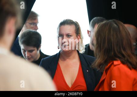 Mathilde Panot pendant la tête de l'humanité 2022 à Plessis-Pate, Bretigny-sur-orge, France sur 10 septembre 2022. Photo de Nasser Berzane/ABACAPRESS.COM Banque D'Images