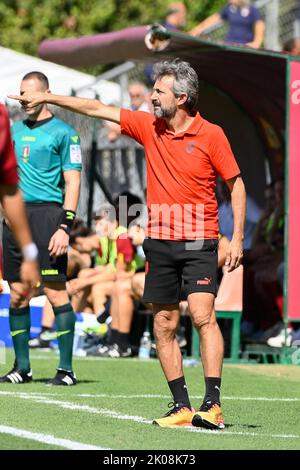 Maurizio Ganz entraîneur de l'AC Milan pendant le football série A Match femmes, Stadio Tre Fontane, Roma v Milan, 10 septembre 2022 (photo par AllShotLive/Sipa USA) Banque D'Images