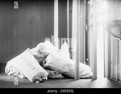 Service des postes, Hupp Auto Railway Service, 1912. [ÉTATS-UNIS]. Banque D'Images