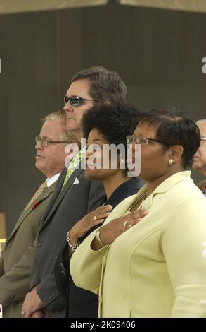 Cérémonie du jour du souvenir à HUD - cérémonie du jour du souvenir au siège de HUD. Cérémonie du jour du souvenir au sujet de HUD, cérémonie du jour du souvenir au siège de HUD. Banque D'Images