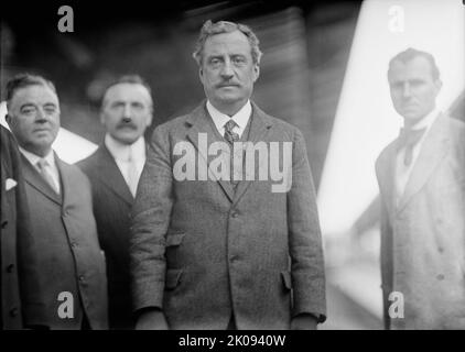 William D. [sic] Redmond député, Irlande, 1912. [Homme politique nationaliste irlandais, avocat et soldat William Hoey Kearney Redmond lors d'une visite aux États-Unis. Il a été tué au cours de la première Guerre mondiale]. Banque D'Images