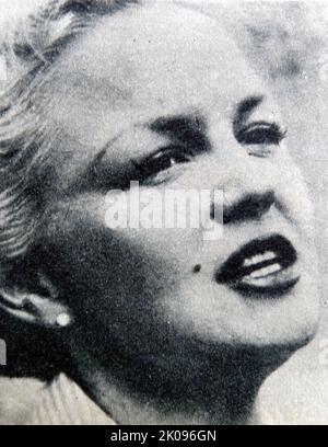 Peggy Lee. Norma Deloris Egstrom (26 mai 1920 - 21 janvier 2002), est une chanteuse, compositeur, actrice et chanteuse de jazz et de musique populaire américaine, au cours d'une carrière qui s'étend sur sept décennies. Banque D'Images