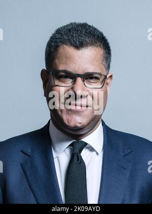 Le très honorable Alok Sharma est le député conservateur de Reading West. Banque D'Images