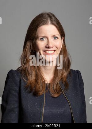 Michelle Donelan est la députée conservatrice de Chippenham et occupe le poste de secrétaire d'État au numérique, à la Culture, aux médias et aux Sports. Banque D'Images