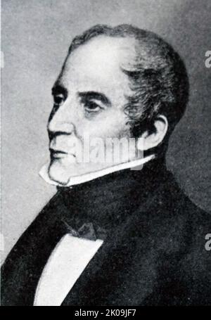 Sir George Arthur, (1784 - 1854) Lieutenant-gouverneur du Honduras britannique de 1814 à 1822, Van Diemen's Land (Tasmanie actuelle) de 1823 à 1837. La campagne malveillante contre les Tasmaniens autochtones, connue sous le nom de guerre noire, a eu lieu pendant ce mandat. Il a ensuite été lieutenant-gouverneur du Haut-Canada de 1838 à 1841 et gouverneur de Bombay de 1842 à 1846. Banque D'Images