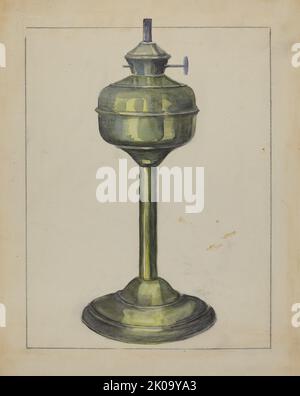 Lampe, 1936. Banque D'Images