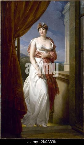 Portrait de Theresia Cabarrus (1773-1835), &#xe9;souris Tallien, puis princesse de Caraman-Chimay, c1805. Banque D'Images