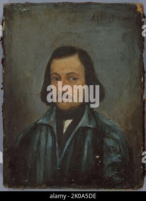 Portrait d'Alexandre Martin, connu sous le nom de l'Ouvrier Albert (1815-1895), C1848. Banque D'Images
