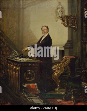 Portrait d'André Dupin (1783-1865), président de l'Assemblée législative en 1850, c1850. Banque D'Images