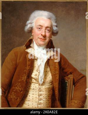 Portrait de Claude-Nicolas Ledoux (1736-1806), architecte, C1785. Banque D'Images