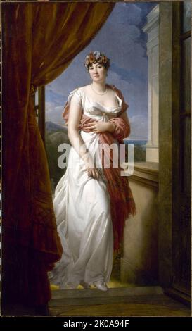 Theresa Cabarrus, Madame Tallien (31 juillet 1773 - 15 janvier 1835), noble française d'origine espagnole, titulaire d'un salon et personnalité sociale pendant la Révolution. Plus tard, elle est devenue princesse de Chimay Banque D'Images