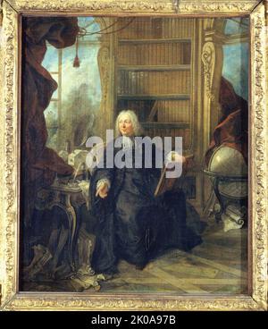 Portrait pensé pour être du Père Jean-Antoine Nollet (1700-1770), C1740. Banque D'Images