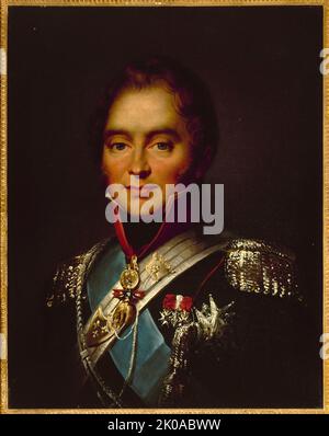 Portrait de Charles-Ferdinand d'Artois, duc de Berry (1778-1820), 1820. Banque D'Images