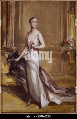 Portrait d'Isabelle d'ORL&#xe9;ans, duchesse de guise (1878-1961), c1932. Banque D'Images