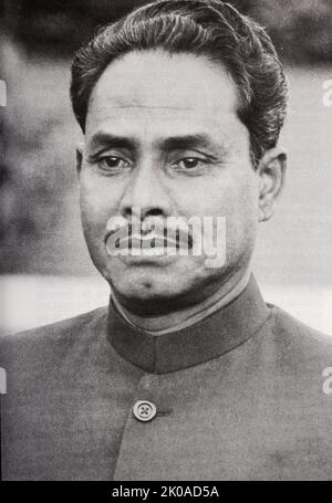 Hussain Muhammad Ershad (1930 - 2019) Chef de l'armée et homme politique bangladais qui a été président du Bangladesh de 1983 à 1990, un temps beaucoup considèrent comme une dictature militaire Banque D'Images