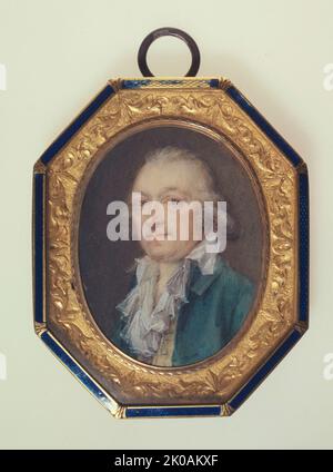 Portrait d'un homme, avec un col ouvert, c1798. Banque D'Images