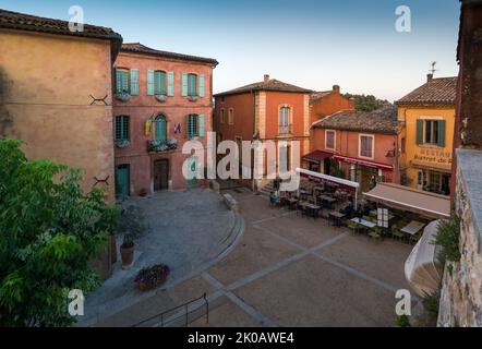 Roussillon, Provence, France, Europe. Banque D'Images