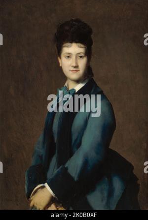 Portrait de Madame Jeantaud, 1875. Banque D'Images