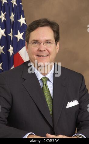 John Cox, Portrait officiel - Portrait officiel de John Cox, Directeur financier de HUD. John Cox, Portrait officiel sujet, Portrait officiel de John Cox, Directeur financier de HUD. Banque D'Images