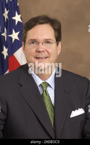 John Cox, Portrait officiel - Portrait officiel de John Cox, Directeur financier de HUD. John Cox, Portrait officiel sujet, Portrait officiel de John Cox, Directeur financier de HUD. Banque D'Images