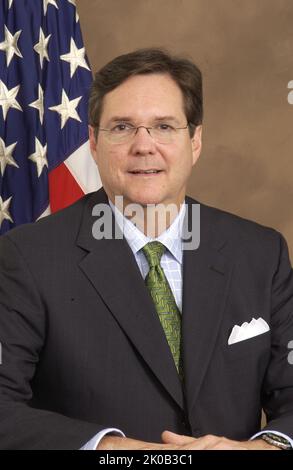 John Cox, Portrait officiel - Portrait officiel de John Cox, Directeur financier de HUD. John Cox, Portrait officiel sujet, Portrait officiel de John Cox, Directeur financier de HUD. Banque D'Images