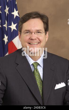 John Cox, Portrait officiel - Portrait officiel de John Cox, Directeur financier de HUD. John Cox, Portrait officiel sujet, Portrait officiel de John Cox, Directeur financier de HUD. Banque D'Images