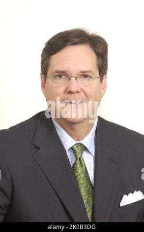 John Cox, Portrait officiel - Portrait officiel de John Cox, Directeur financier de HUD. John Cox, Portrait officiel sujet, Portrait officiel de John Cox, Directeur financier de HUD. Banque D'Images