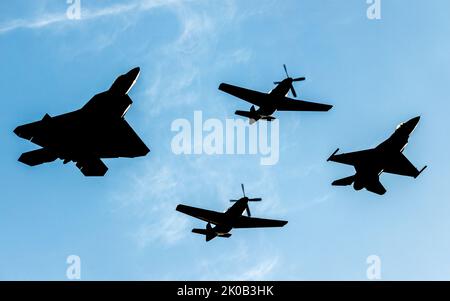 L'incroyable Stuart Air Show Banque D'Images