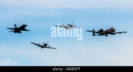 L'incroyable Stuart Air Show Banque D'Images