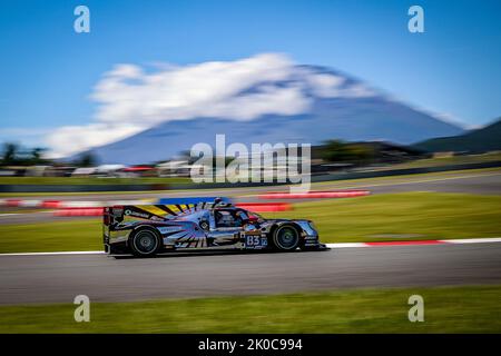 83 PERRODO Francois (FRA), NIELSEN Nicklas (dnl), ROVERA Alessio (ita), AF Corse, Oreca 07 - Gibson, action pendant les 6 heures du Fuji 2022, 5th tour du Championnat du monde d'endurance FIA 2022 sur le circuit Fuji de 8 septembre à 11, 2022 à Fuji, Japon - photo Paulo Maria / DPPI Banque D'Images