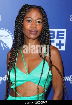 Los Angeles, États-Unis. 10th septembre 2022. Vanessa Lee Chester arrive au Paramount Emmy Party qui a eu lieu à Catch Steak LA à Los Angeles, en Californie, samedi, 10 septembre 2022 . (Photo de Juan Pablo Rico/Sipa USA) crédit: SIPA USA/Alay Live News Banque D'Images